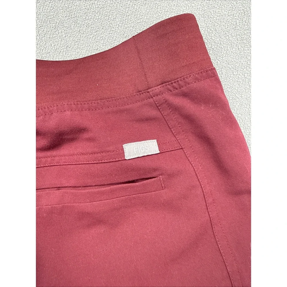 Figs Technical Collection Mens Axim Scrub Pants Size XLarge Dark Red T2001